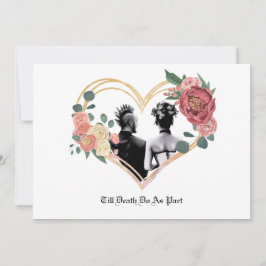 Punk Wedding Einladung