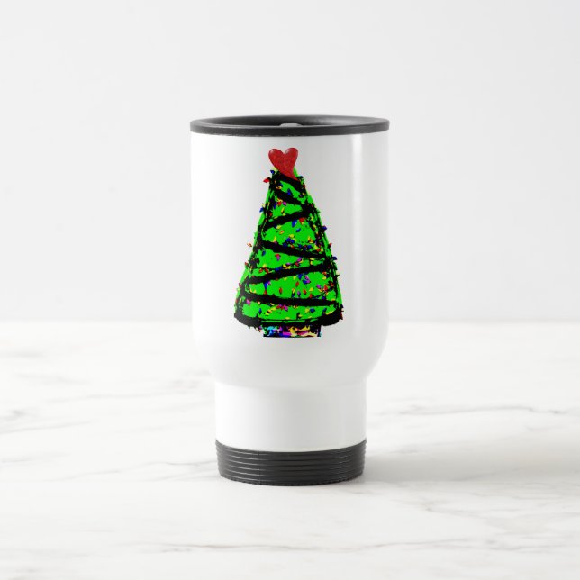 Punk Weihbaum Reisebecher (Mittel)