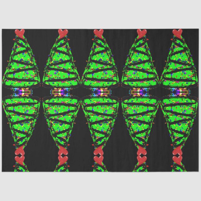 Punk Weihbaum Seidenpapier (Vorderseite)