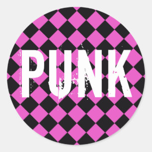 PunkDeko-Aufkleber Runder Aufkleber