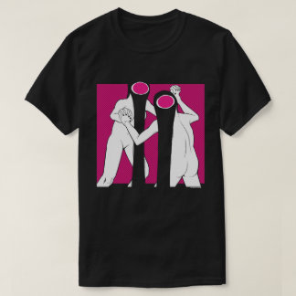 PunkGoth Creepy Fighting beängstigendes Fluance T-Shirt