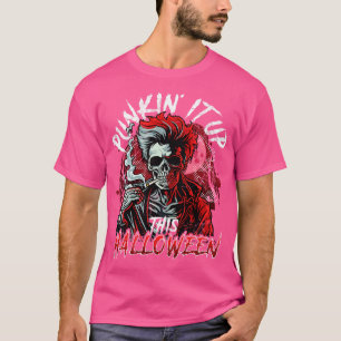 Punkin es auf diesem Halloween-Party Punk Rock Mus T-Shirt