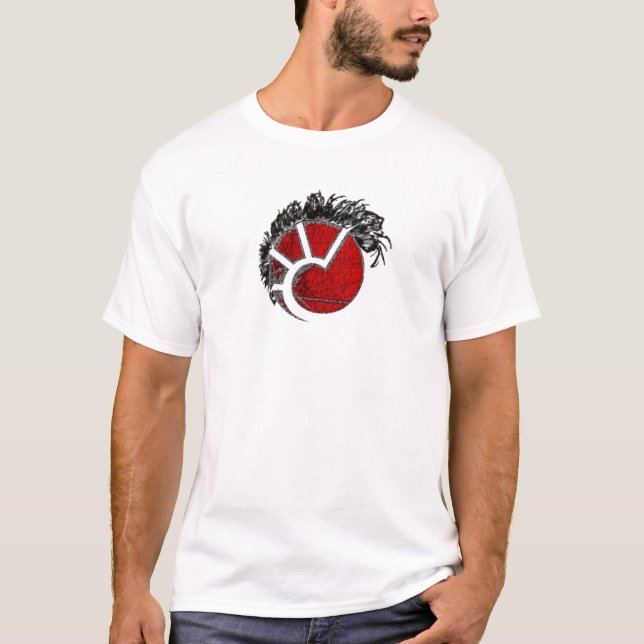 PunkMinmatar Mohikaner Eves T-Shirt (Vorderseite)