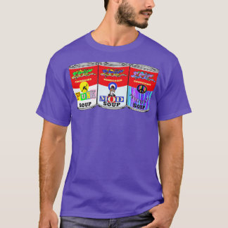 punkmodpsychodelische Kunstsuppe T-Shirt