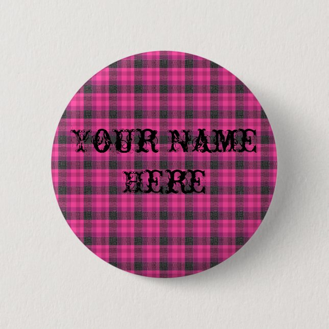 Punkprinzessin Devora - kundenspezifischer Knopf Button (Vorderseite)