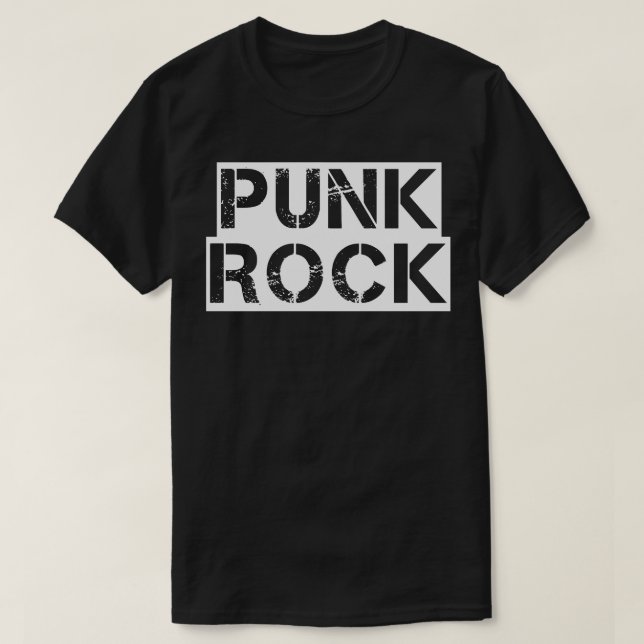 Punkrock T-Shirt (Design vorne)