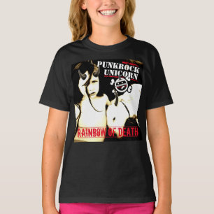 Punkrock Unicorn Album Cover T - Shirt