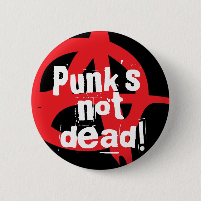 Punks nicht tot! button (Vorderseite)
