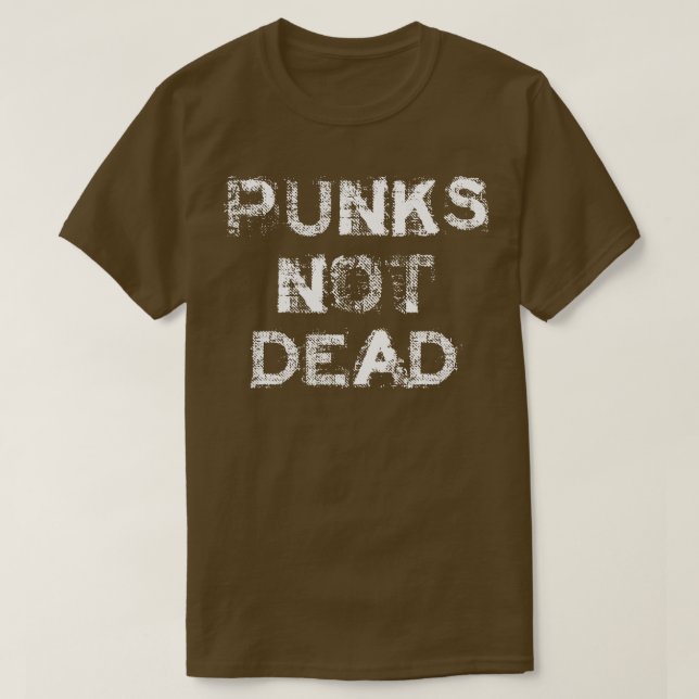 Punks not dead Logo T-Shirt (Design vorne)