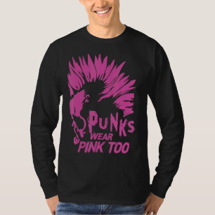 Punks Wear Pink zu Goth Metal Rock Konzert 2 T-Shirt