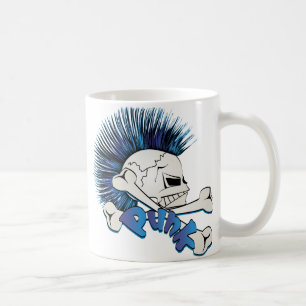 Punkschädel Kaffeetasse