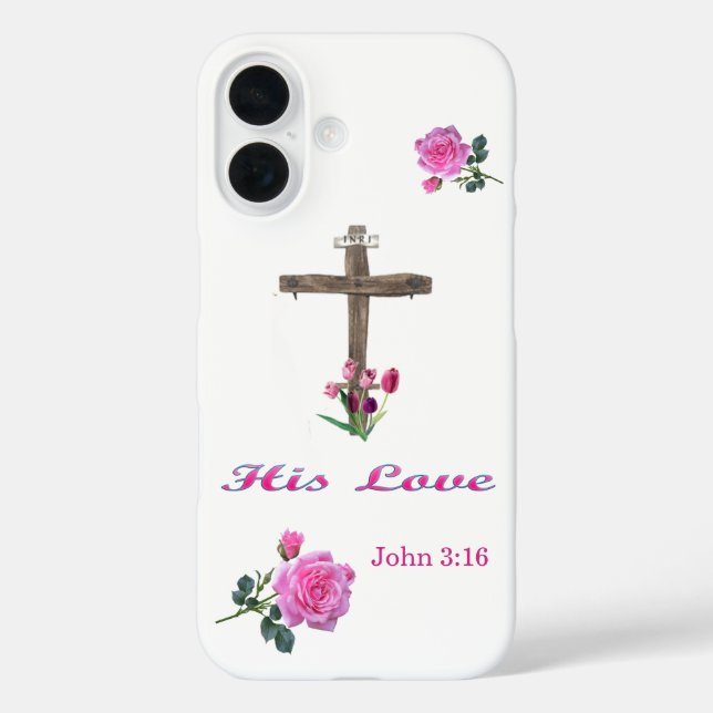 Punkt 3:16 iPhone 16 hülle (Rückseite)