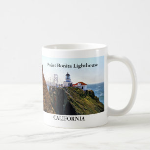 Punkt Bonita Leuchtturm, Kalifornien-Tasse Kaffeetasse