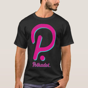 Punkt Crypto Coin, DeFi Altcoin, Ätherum Block T-Shirt