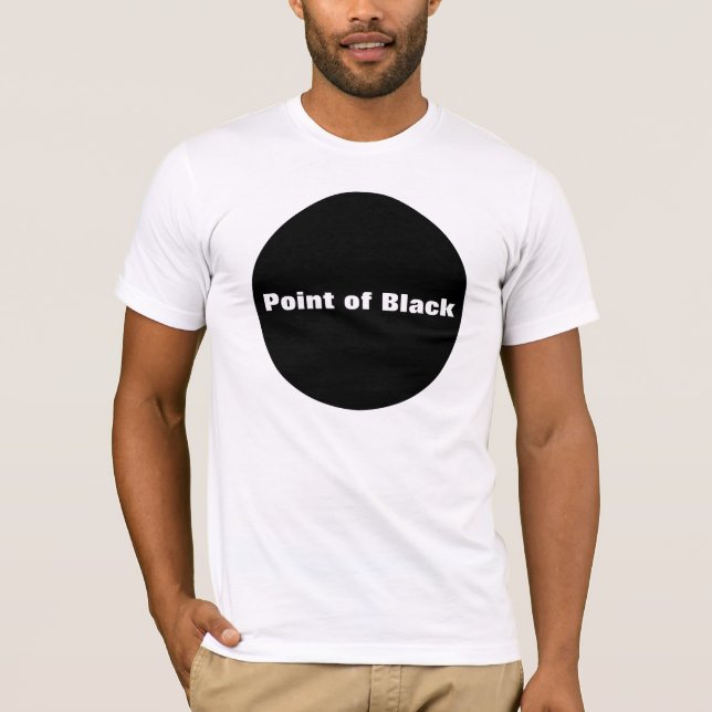 Punkt des Schwarzen T-Shirt (Vorderseite)