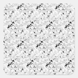 Punkt Design Vierter Quadratischer Aufkleber