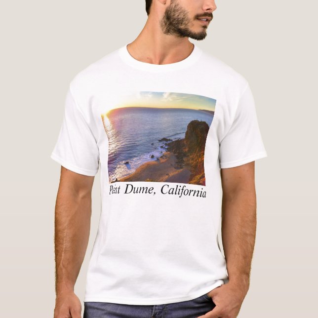 Punkt Dume Kalifornien T-Shirt1 T-Shirt (Vorderseite)