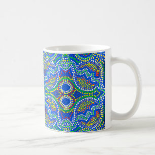 Punkt intelligente Fabirc Entwürfe durch Gina-Ros Kaffeetasse
