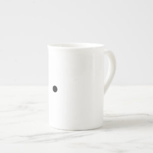 Punkt-Kaffeetasse Prozellantasse