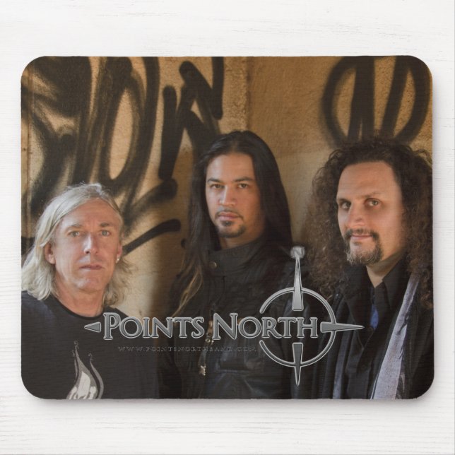 Punkt-Nord"Graffiti " Mousepad (Vorne)