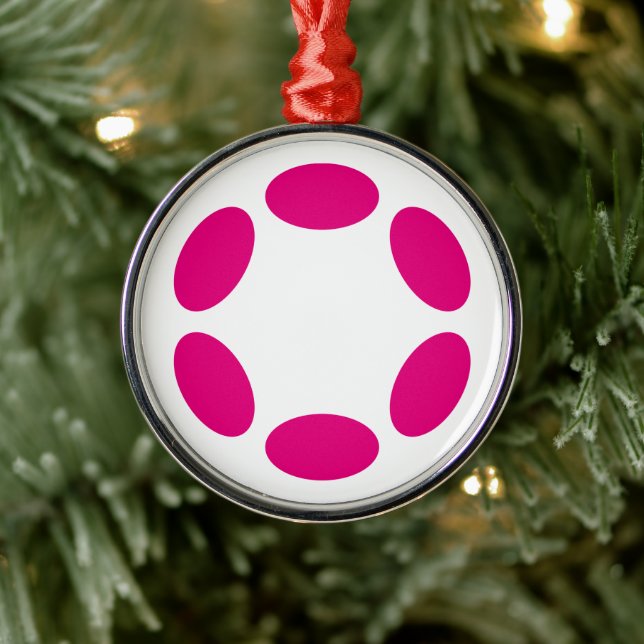 Punkt Ornament Aus Metall (Baum)