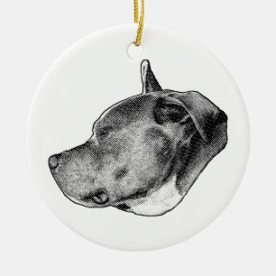 Punkt-Profil Treue Keramik Ornament