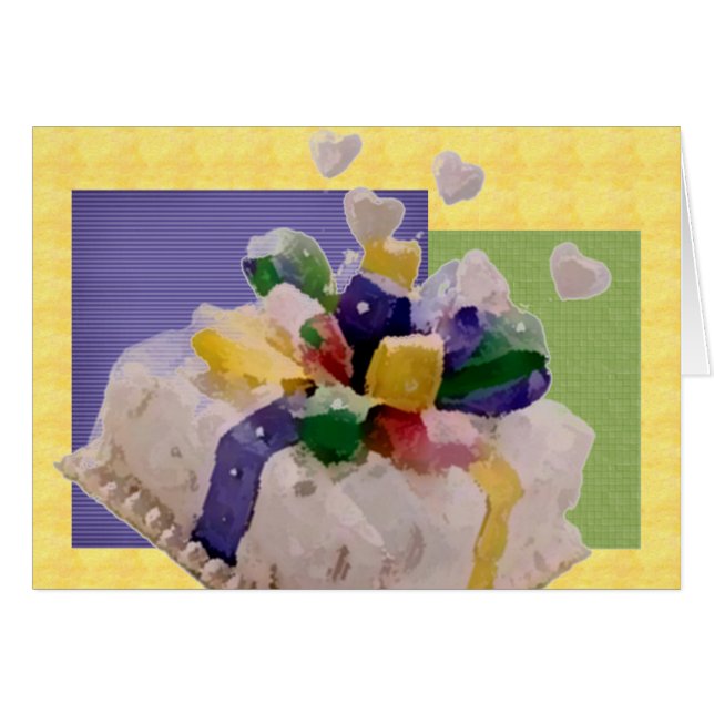 Punkt Ribbon Cake (Vorderseite (Horizontal))