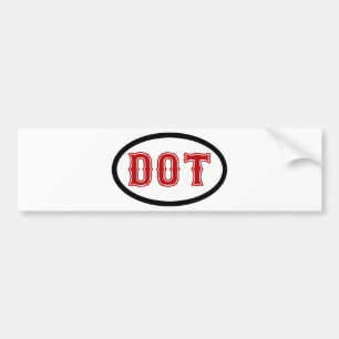 PUNKT Stadt Autoaufkleber