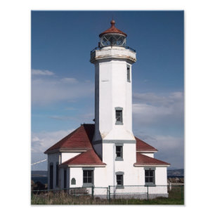 Punkt-Wilson-Leuchtturm-Druck Fotodruck