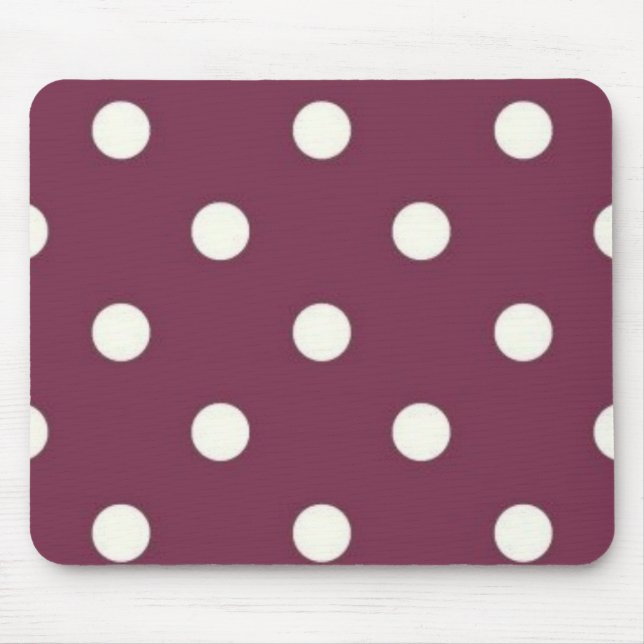 Pünktchenmuster Mousepad (Vorne)