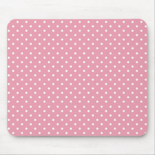 Punkte auf Rosa Mousepad