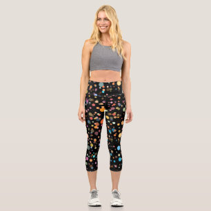 Punkte Capri Leggings