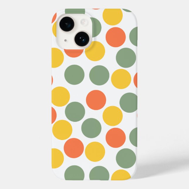 Punkte Case-Mate iPhone 14 Hülle (Rückseite)