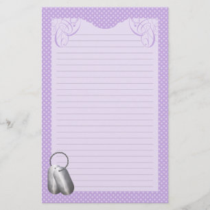 Punkte der Erkennungsmarke-N Briefpapier