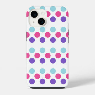 Punkte für mehrfache Flag-Farben iPhone 14 Hülle