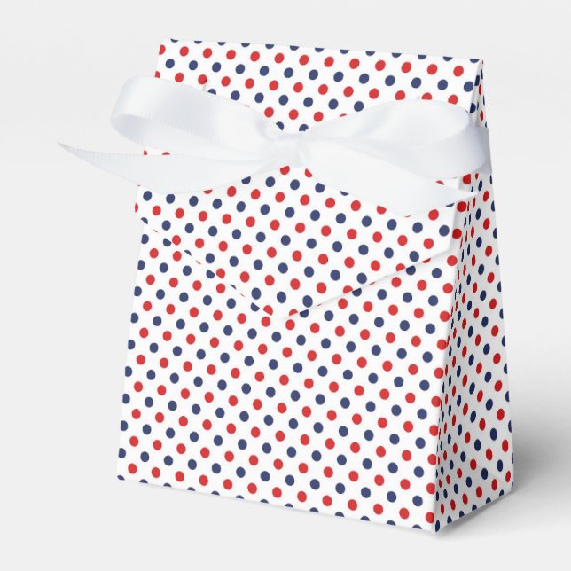 Punkte Geschenkschachtel (Vorderseite)