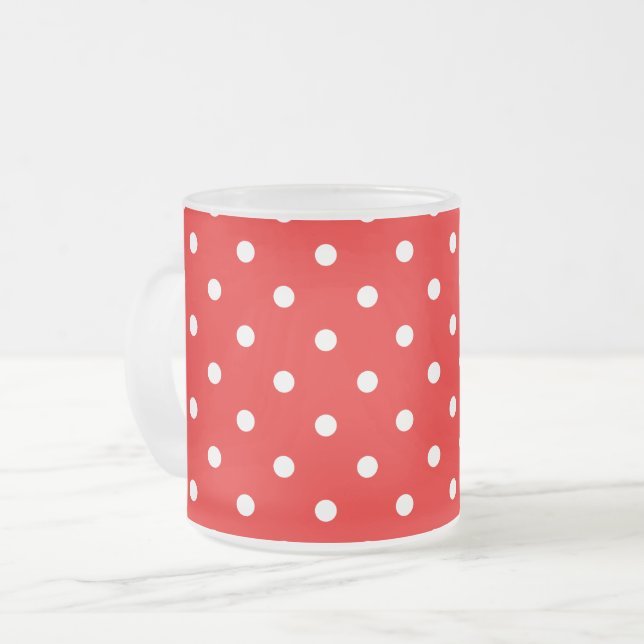 Punkte Mattglastasse (Vorderseite Links)