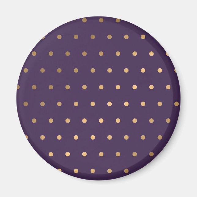 Punkte Muster 18 Magnet (Vorne)