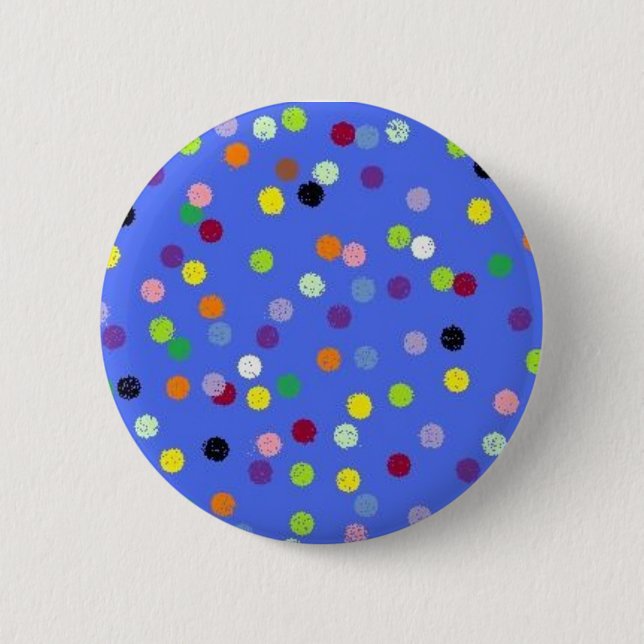 Punkte, Polka Button (Vorderseite)
