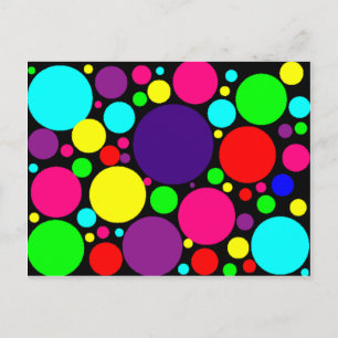 Punkte Postkarte