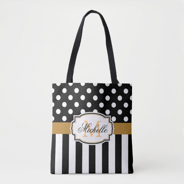 Punkte und Streifen Tasche (Vorderseite)