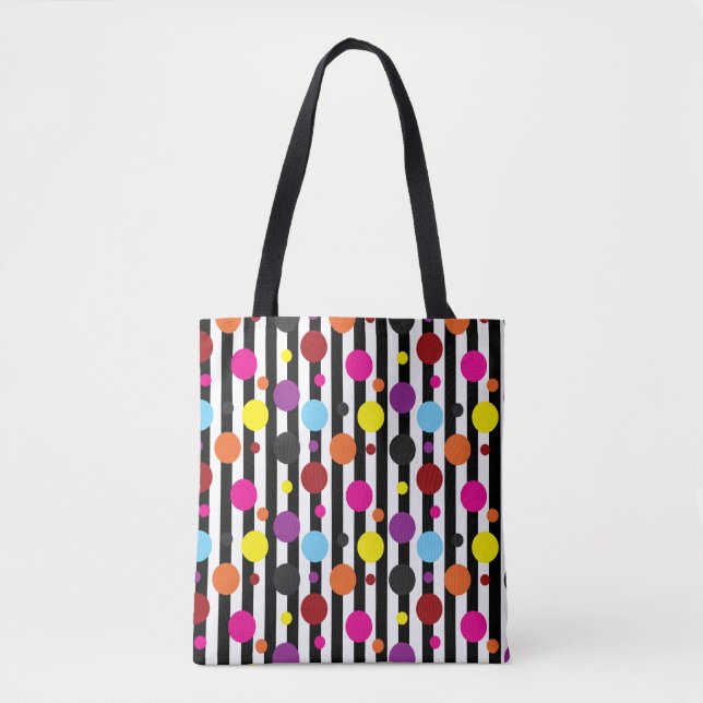 Punkte und Streifen Tasche (Vorderseite)