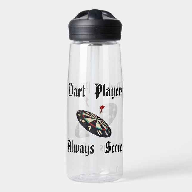 Punktewertung, Funny Darts Players Trinkflasche (Vorne)