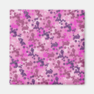 Punktierte Camouflage Magnet