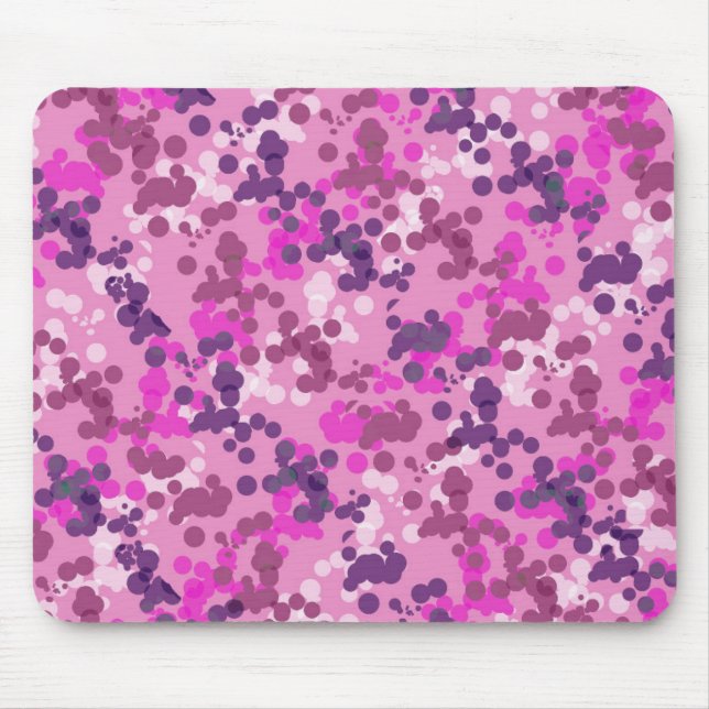 Punktierte Camouflage Mousepad (Vorne)