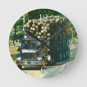 Pünktliche Ablieferung der LKW-Mauer-Uhr Runde Wanduhr