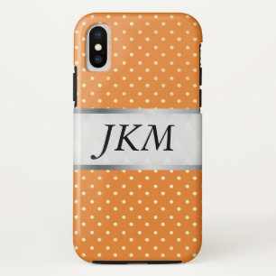 Punktmuster stylish (orange) Case-Mate iPhone hülle