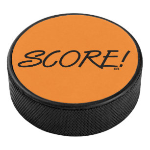 Punktzahl orange Hockey-Puck Eishockey Puck
