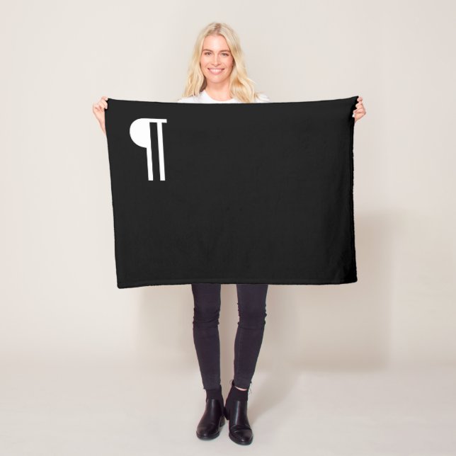 Punktzeichen Fleecedecke (Beispiel)