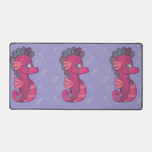 Punky Seahorse Hippocampe Rose Mignon